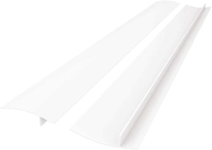Silicone Stove Gap Covers 2 Pack, Heat Resistant Oven Gap Filler with Anti-Slip Base, Stain Resistant Strips Between Stovetop and Counter