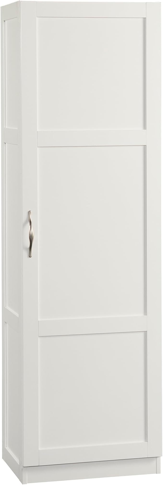 Cinnamon Cherry Pantry Storage Cabinet with Adjustable Shelves