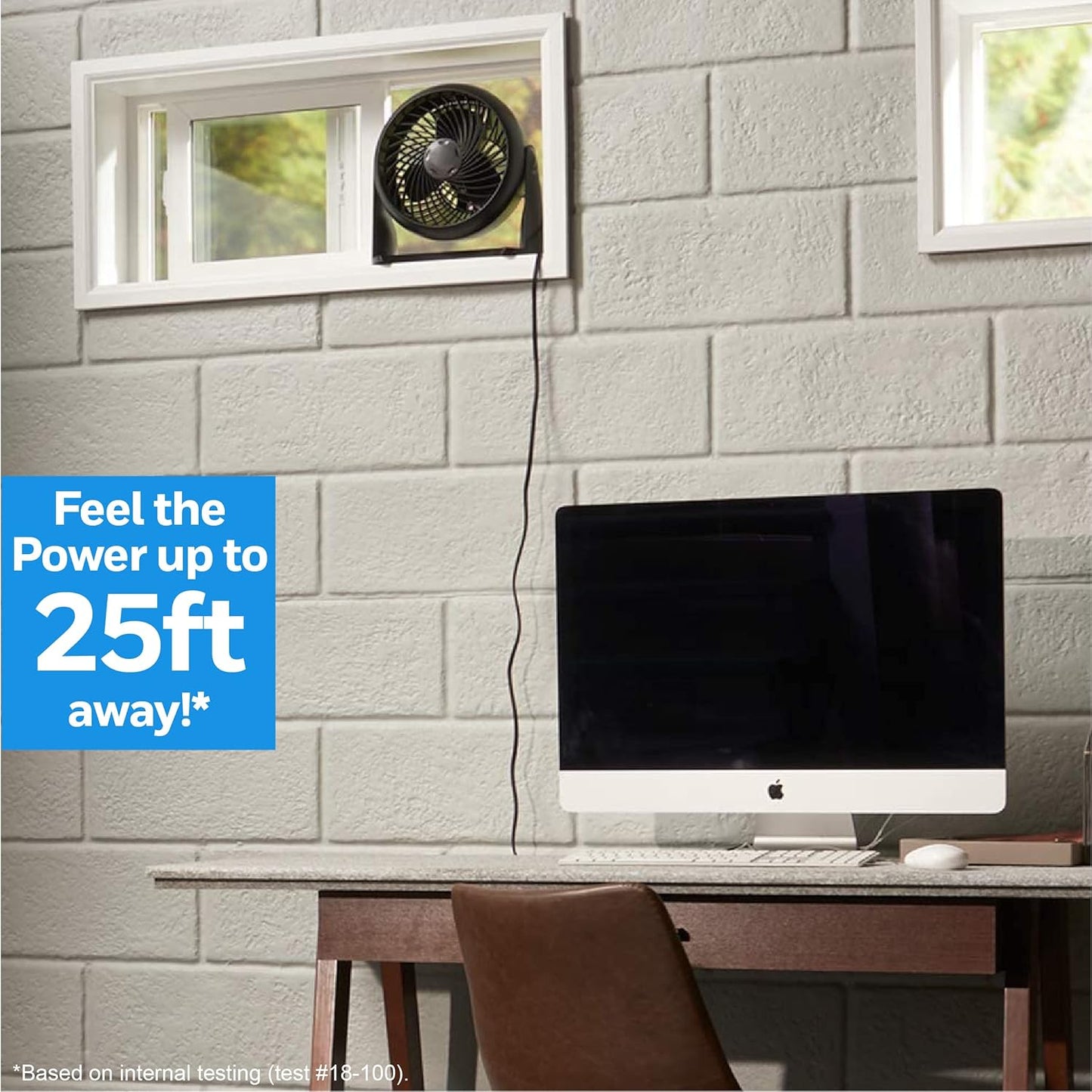 Turboforce Fan, 11" Compact Table or Floor Air Circulator Fan